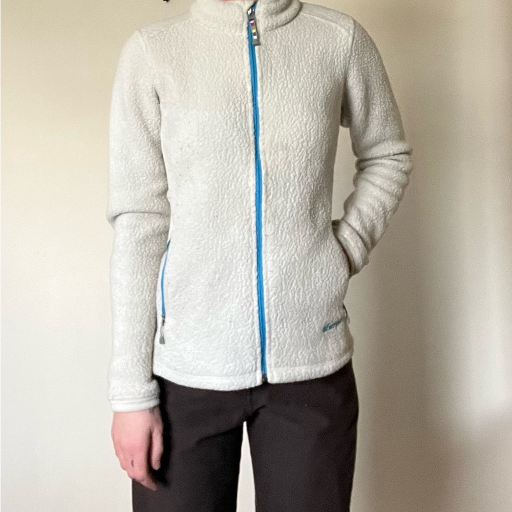 Sherpa White Fleece Jacket